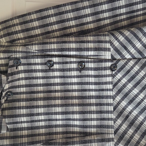 Lewit Jacket Checkered Plaid Peplum Blazer Size M NWOT $450 - Picture 4 of 9
